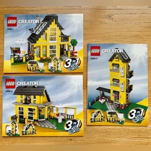 LEGO Creator 4996 Beach House 3 in 1 Year 2008 522 Pieces